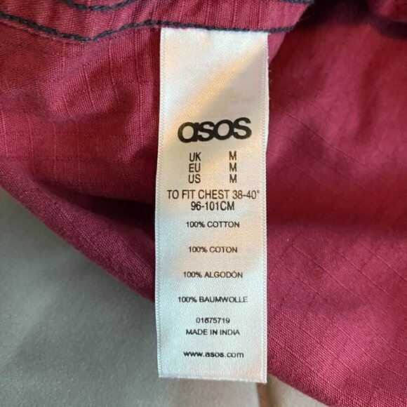 Asos Men's Long Sleeve Button Down Shirt - Picture 4 of 5